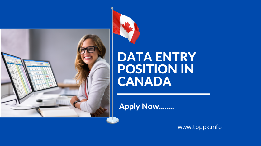 DATA ENTRY POSITION IN CANADA