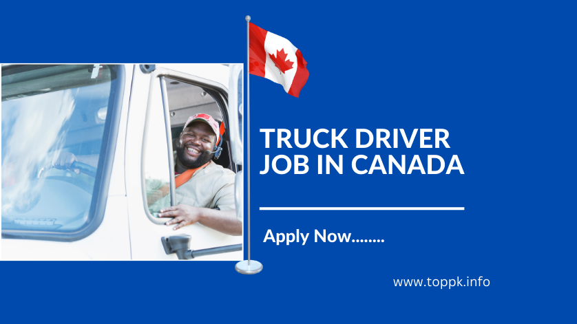 TRUCK DRIVER JOB IN CANADA