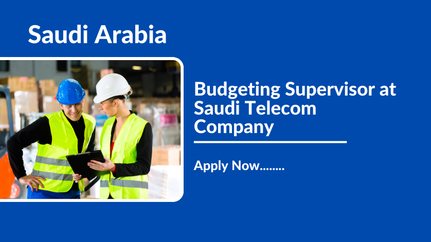 Budgeting Supervisor at Saudi Telecom Company