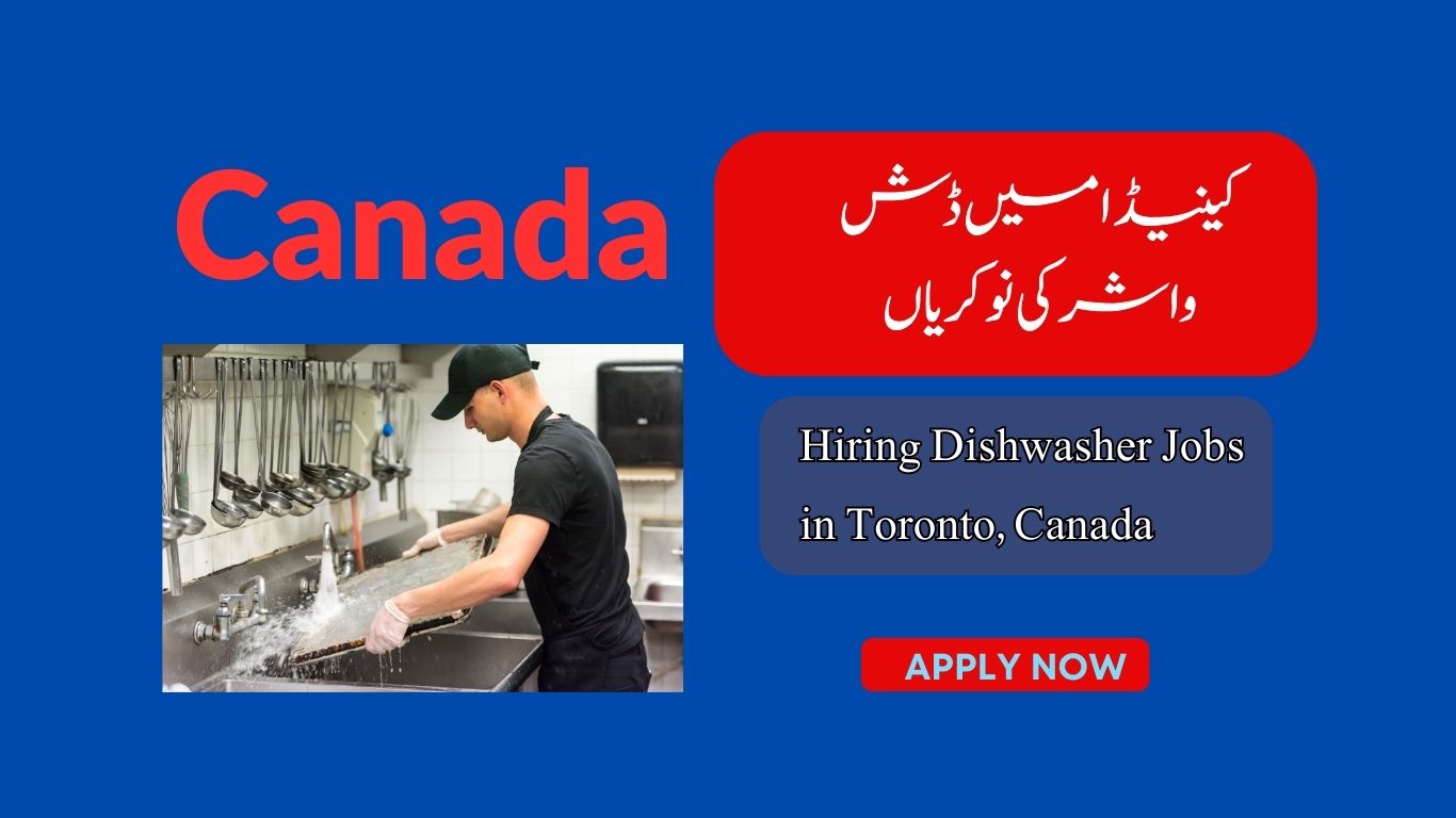 Hiring Dishwasher Jobs in Toronto, Canada