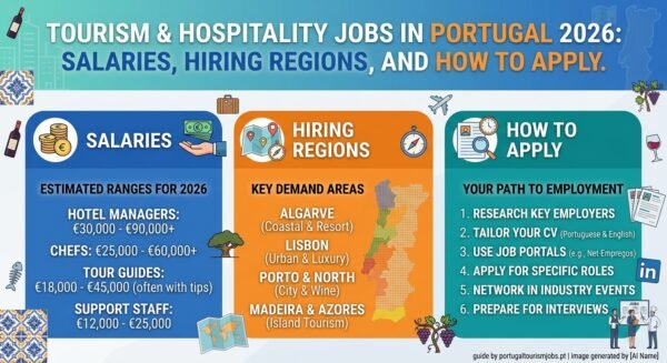 Tourism and Hospitality Jobs in Portugal