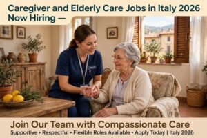 Caregiver and Elderly Care Jobs in Italy
