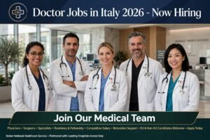 Doctor Jobs in Italy