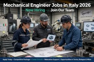 Mechanical Engineer Jobs in Italy