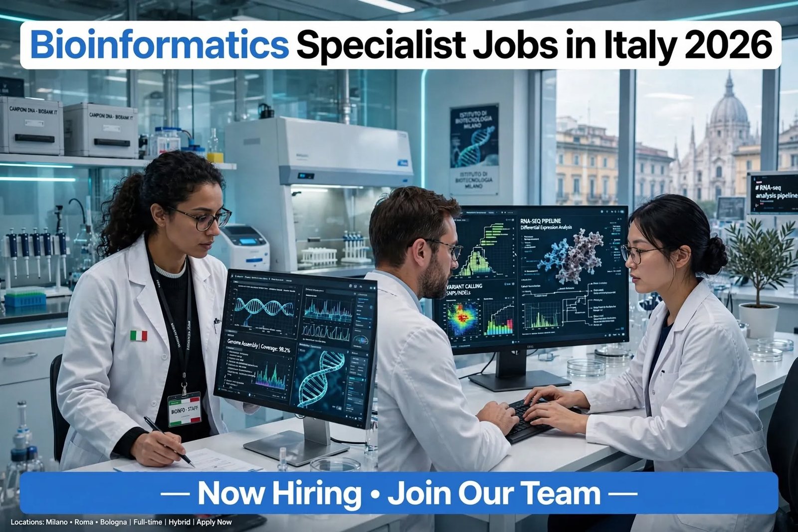 Bioinformatics Specialist Jobs in Italy