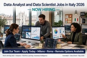 Data Analyst and Data Scientist Jobs in Italy