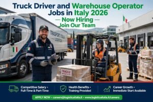 Truck Driver and Warehouse Operator Jobs in Italy